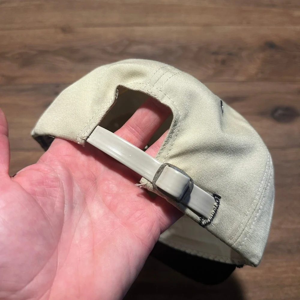Vintage Lee Trevino 1976 Texace Tan Sombrero Patch Rope Snapback‎ Golf Hat Small